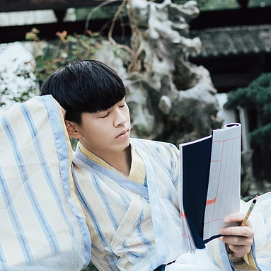 文藝書生男生頭像，唯美古風(fēng)真人頭像