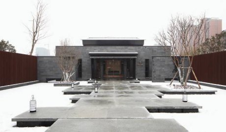 售樓部新中式風格，猶如一股清風