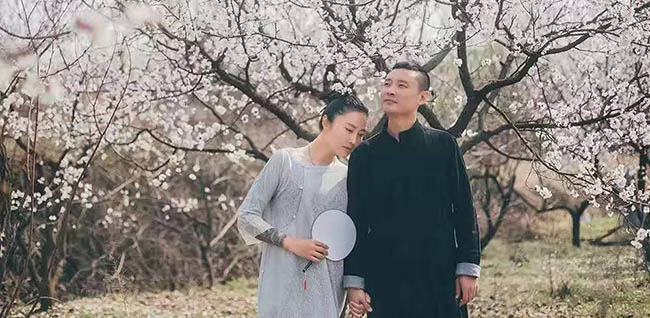 桃花源，有花為伴有茶糊口每一天都是美好光陰