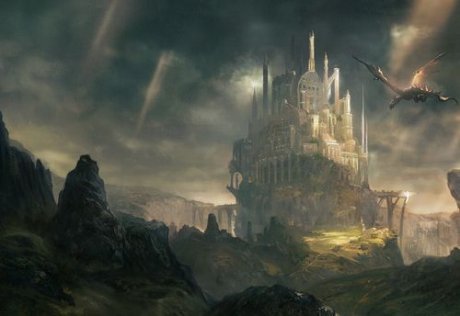 4款場景插畫圖片，浩瀚的天空美！