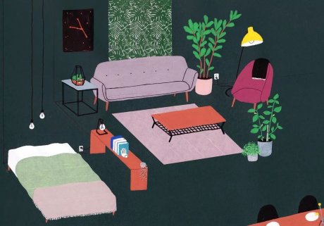 簡約小插畫，簡單小日子