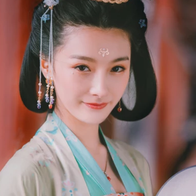 優(yōu)雅持傘女生頭像，唯美古風(fēng)真人頭像