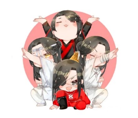 《魔道祖師》古風圖片，超萌Q版人物壁紙圖集