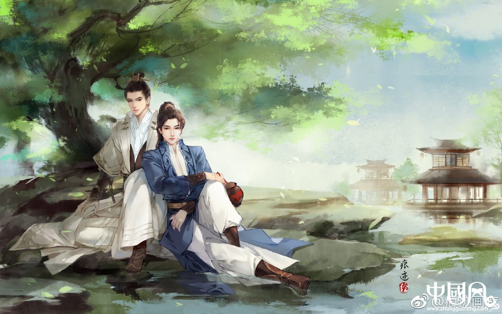 帥氣的古風(fēng)美男圖片，高清古風(fēng)桌面壁紙圖片