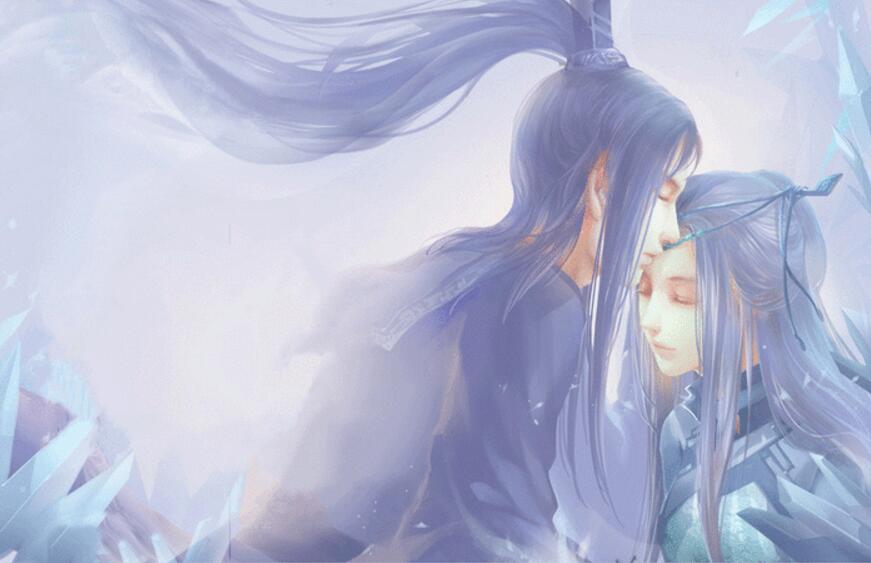 唯美古風句子:人唱晚晴初