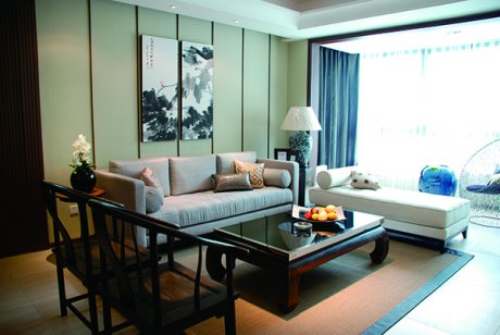 新中式會舍裝修設(shè)計(jì)圖，泰富