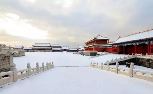 最美中國(guó)古建筑：紫禁城下雪了！
