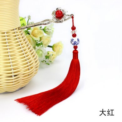 家佳樂文學頭飾發(fā)簪古典步搖