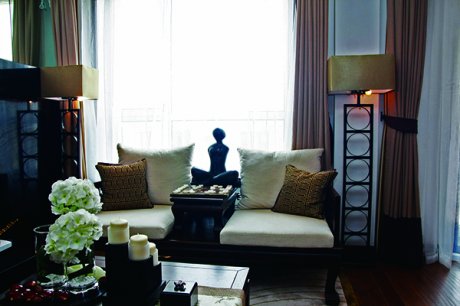 悅湖，新中式裝修設(shè)計會舍裝修