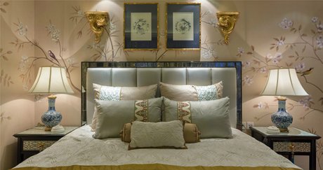 新中式裝飾風(fēng)格，會舍裝修設(shè)計