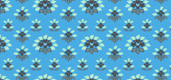 中國傳統(tǒng)唐代服飾散點紋圖案二，矢量素材