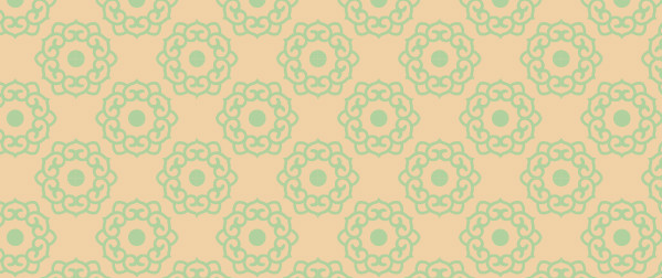 中國傳統(tǒng)唐代服飾團窠紋圖案，矢量素材