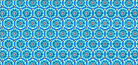 中國傳統(tǒng)明代服飾古典圓花圖案，矢量素材