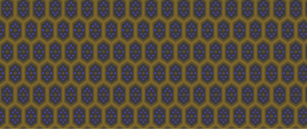 中國(guó)傳統(tǒng)明代服飾六邊形點(diǎn)圖案，矢量素材