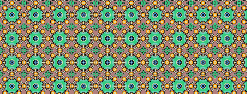 中國傳統(tǒng)明代服飾華麗圖案，矢量素材