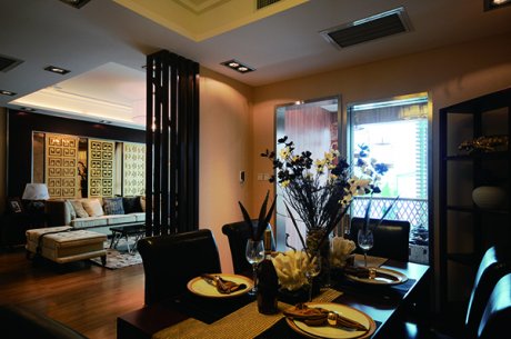 新中式會舍裝修設(shè)計，水悅逸品