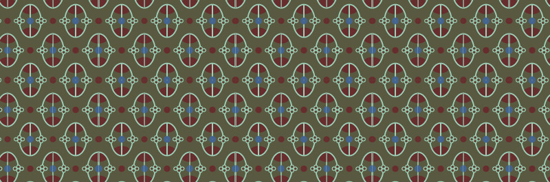 中國傳統(tǒng)明代服飾橢圓圖案，矢量素材