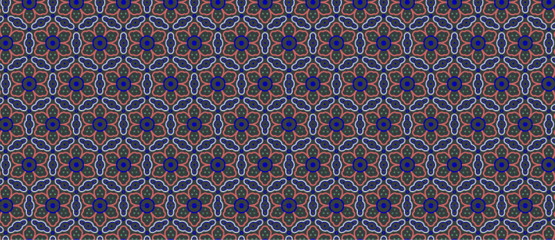 中國(guó)傳統(tǒng)明代服飾六瓣花圖案，矢量素材