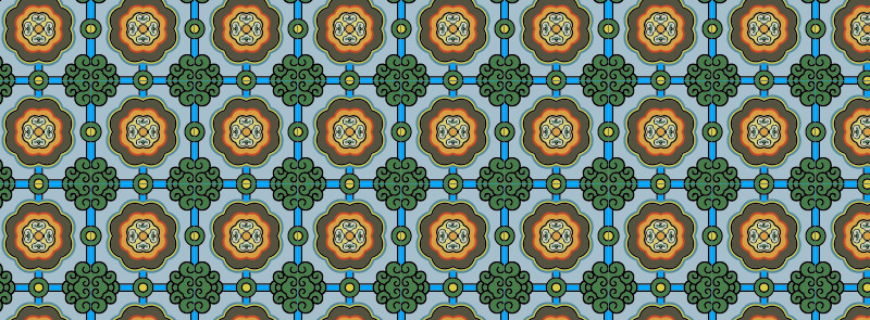 中國傳統(tǒng)明代服飾古典雅致圖案，矢量素材